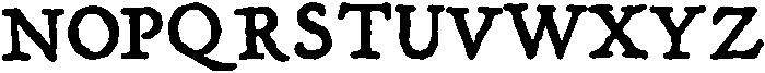 MulberryTypewriter Bold otf (700) Font UPPERCASE