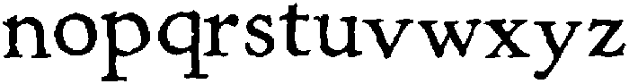 MulberryTypewriter Regular otf (400) Font LOWERCASE