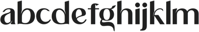 Mulegh otf (400) Font LOWERCASE