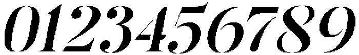 Mulich Bold Slanted otf (700) Font OTHER CHARS