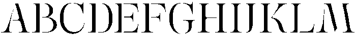 Mulich Light otf (300) Font UPPERCASE