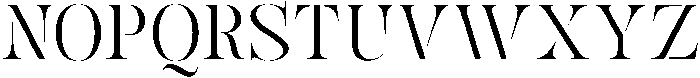 Mulich Light otf (300) Font UPPERCASE