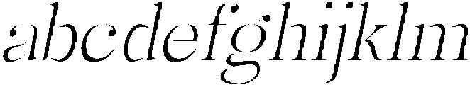 Mulich Thin Slanted otf (100) FONT