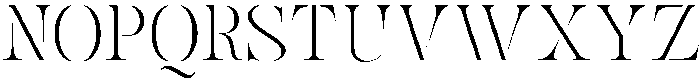 Mulich Thin otf (100) Font UPPERCASE