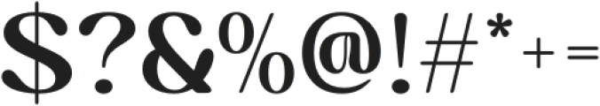 MulinarRounded-Regular otf (400) Font OTHER CHARS