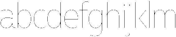 Muller Narrow Hairline otf (100) FONT