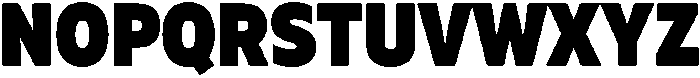 Muller Narrow Heavy otf (800) Font UPPERCASE