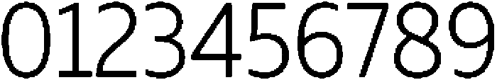 Muller Narrow Light otf (300) Font OTHER CHARS