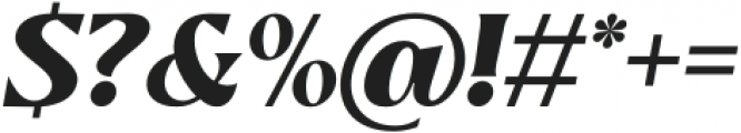 Mullingar-Italic otf (400) Font OTHER CHARS