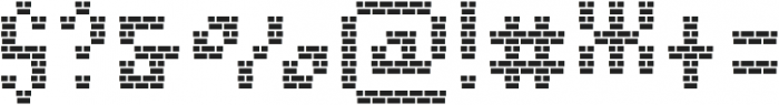 MultiType Brick Display Narrow otf (400) Font OTHER CHARS