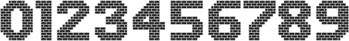 MultiType Brick Mega Blocks otf (400) Font OTHER CHARS