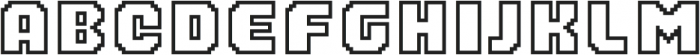 MultiType Gamer Arcade otf (400) Font LOWERCASE