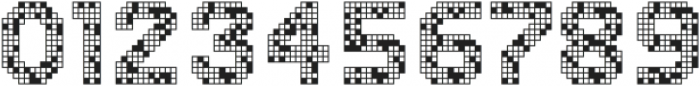 MultiType Gamer Crossword otf (400) Font OTHER CHARS