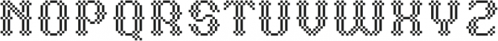 MultiType Gamer Ornamental otf (400) Font LOWERCASE