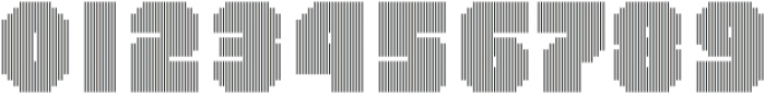 MultiType Lines Regular Bold 2 otf (700) Font OTHER CHARS