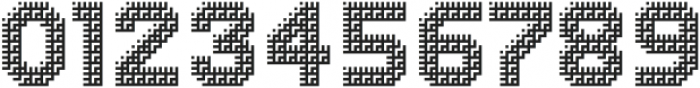 MultiType Maze Stairs 3 otf (400) Font OTHER CHARS