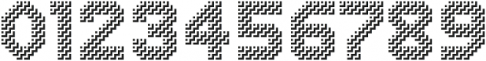 MultiType Maze Stairs otf (400) Font OTHER CHARS