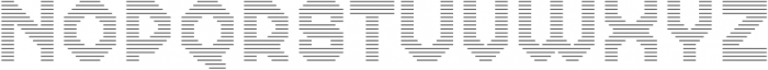 MultiType Rows Regular 3 otf (400) Font UPPERCASE