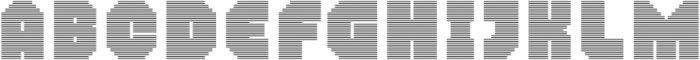 MultiType Rows Regular Bold 2 otf (700) Font UPPERCASE