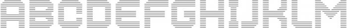 MultiType Rows Wide 3 otf (400) Font LOWERCASE