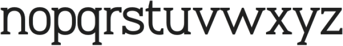 Multigenum Medium otf (500) Font LOWERCASE