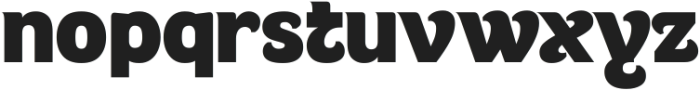 Multum Black ttf (900) Font LOWERCASE