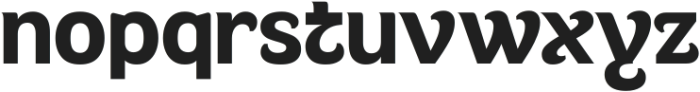 Multum Bold ttf (700) Font LOWERCASE