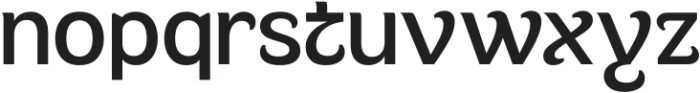 Multum Medium ttf (500) Font LOWERCASE