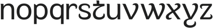 Multum Regular ttf (400) Font LOWERCASE