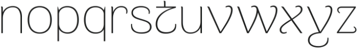 Multum Thin ttf (100) Font LOWERCASE