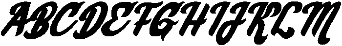 MumbaiCurry-BoldItalic otf (700) Font UPPERCASE