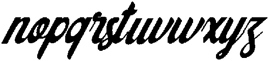 MumbaiCurry-Italic otf (400) Font LOWERCASE