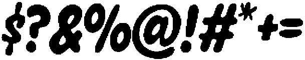 Munchy Pop Display otf (400) Font OTHER CHARS