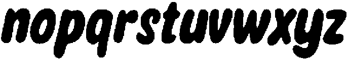 Munchy Pop Display otf (400) Font LOWERCASE