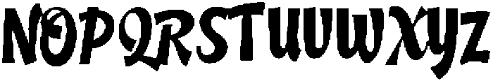 Munchy otf (400) Font UPPERCASE