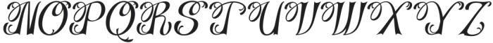 Mundley Italic otf (400) Font UPPERCASE
