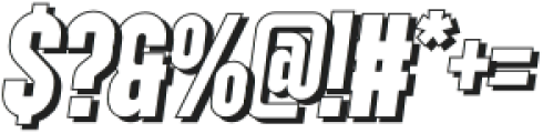 MundliteTwItalicExt-Regular otf (400) Font OTHER CHARS