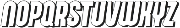 MundliteTwItalicExt-Regular otf (400) Font UPPERCASE