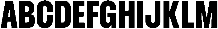 Munich Regular otf (400) Font UPPERCASE