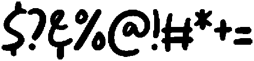 Munky Strike otf (400) Font OTHER CHARS