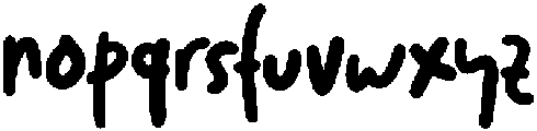 Munky Strike otf (400) Font LOWERCASE
