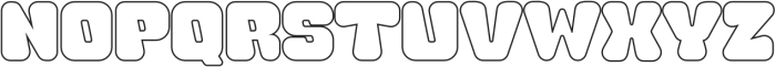 Mupen Outline otf (400) Font UPPERCASE