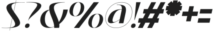 Mura Italic otf (400) Font OTHER CHARS
