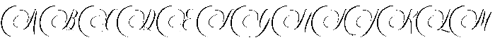 Murchison Script Regular otf (400) Font UPPERCASE
