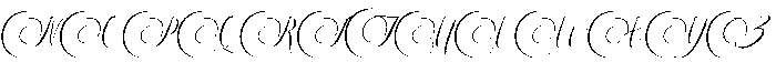 Murchison Script Regular otf (400) Font UPPERCASE