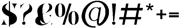 Musa Regular otf (400) Font OTHER CHARS
