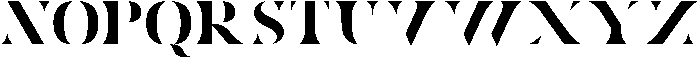 Musa Regular otf (400) Font LOWERCASE