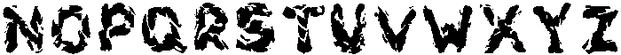 Muscles Regular otf (400) Font UPPERCASE