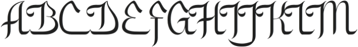Mushafa-Regular otf (400) Font UPPERCASE