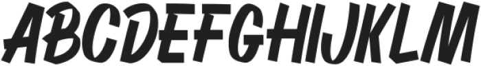 Mushpit TM Regular otf (400) Font UPPERCASE